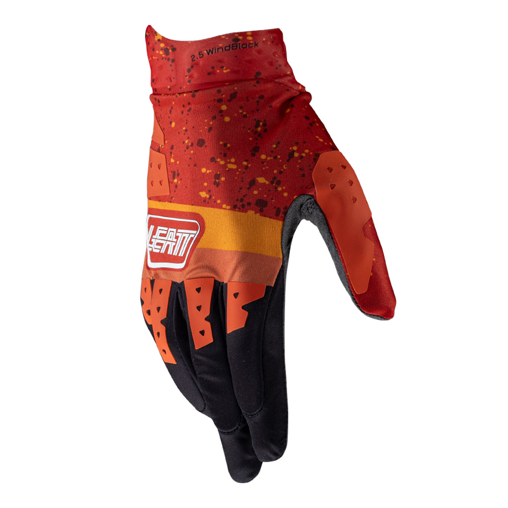 GLOVE MOTO 2.5 WINDBLOCK BURN RED LARGE